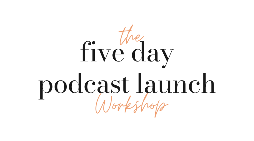 5day podcast launch workshop logo