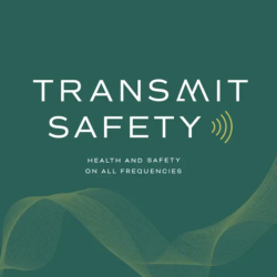 Transmit Safety Podcast Cover with Aimee Arsenault